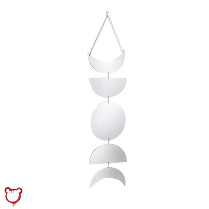 Acrylic Sun Moon Wall Mirror – Celestial Boho Home Décor