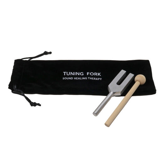 4096hz Metal Tuning Fork & Striker - Jacob's Ladder
