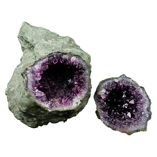 Amethyst Sprakling Crystals Geode Natural Mineral Specimen  # B 5306