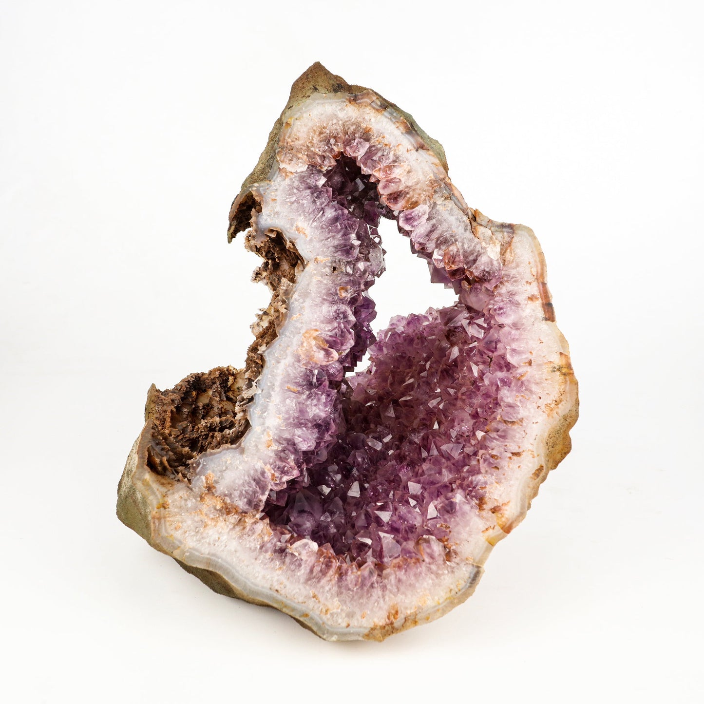 Amethyst Sprakling Crystals Natural Mineral Specimen # B 5515