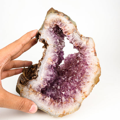 Amethyst Sprakling Crystals Natural Mineral Specimen # B 5515