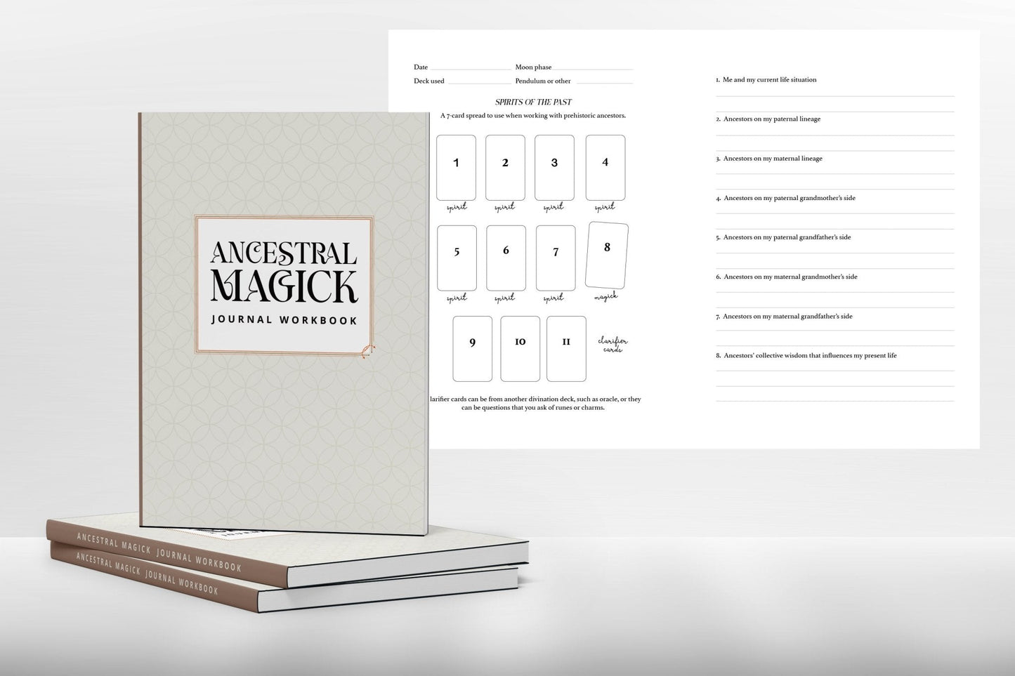 Ancestral Magick Journal Workbook