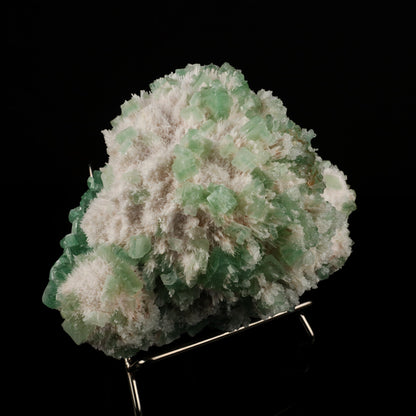 Apophyllite Green with Mordenite Natural Mineral Specimen # B 5601