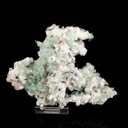 Apophyllite Green with Mordenite Natural Mineral Specimen # B 6570