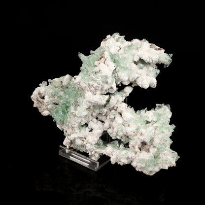 Apophyllite Green with Mordenite Natural Mineral Specimen # B 6570
