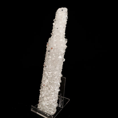 Apophyllite with Coated Calcite (Bat Shape) Natural Mineral Specimen