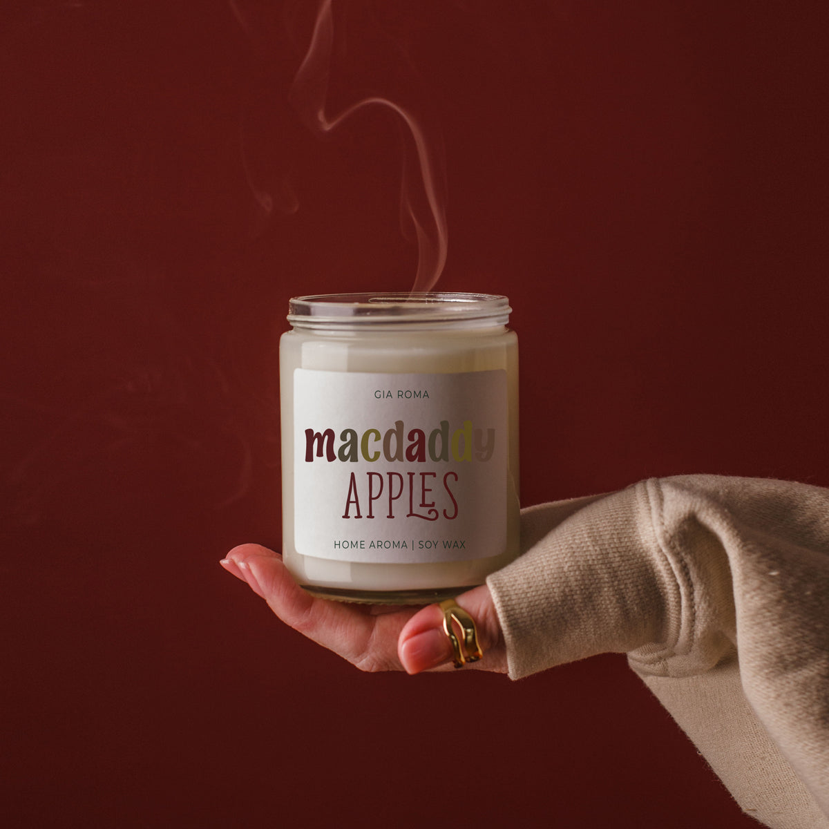 Mac Apple Candle