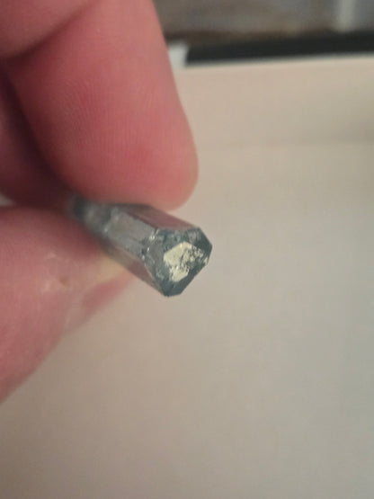 Aquamarine gem crystal