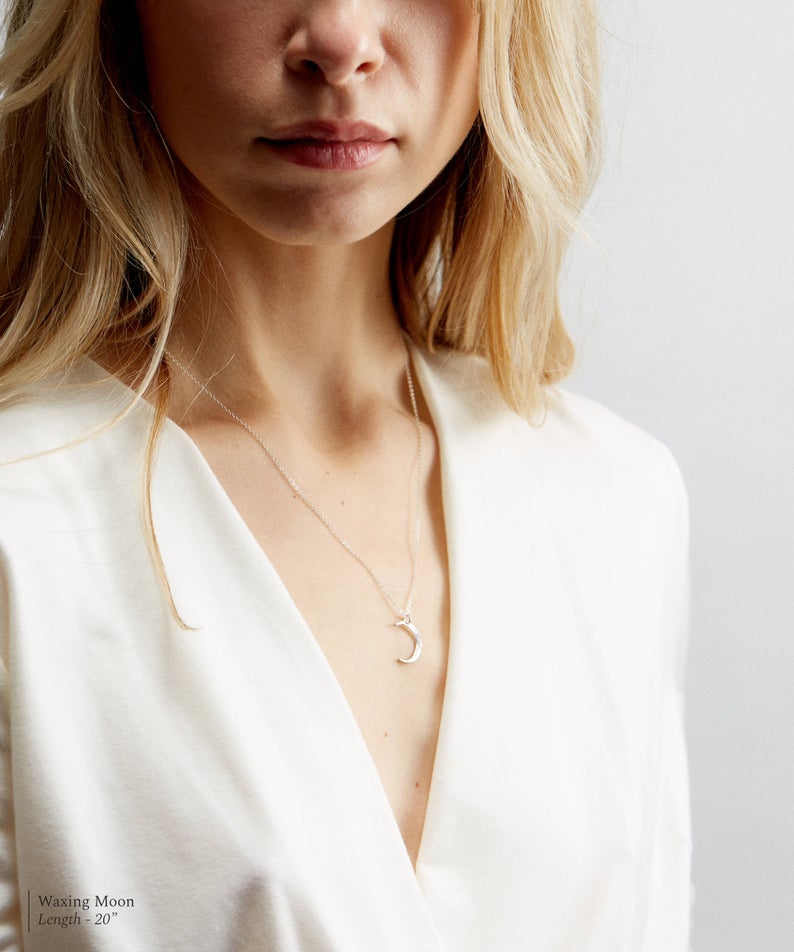 MOON PHASE NECKLACE