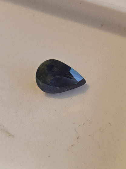 Australian sapphire facet