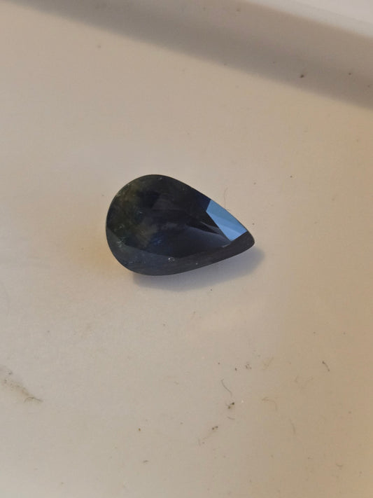Australian sapphire facet