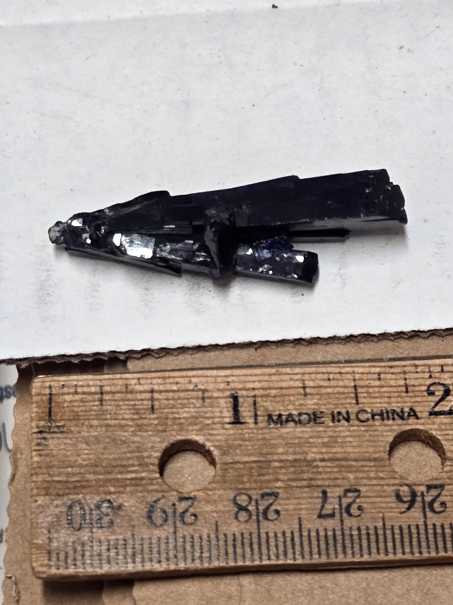 Azurite crystal from Tsumeb