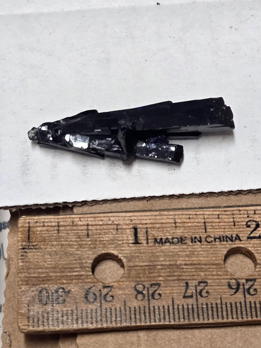 Azurite crystal from Tsumeb