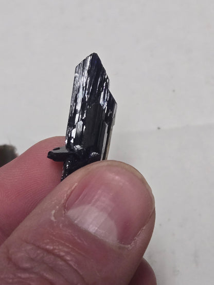 Azurite crystal from Tsumeb