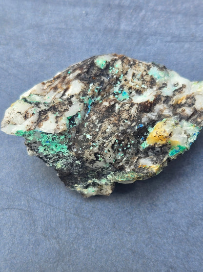 Azurite Malachite Hubnerite