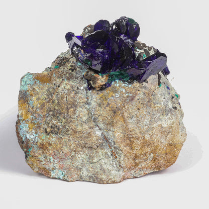 Azurite-malachite Natural Mineral Specimen # B 6792