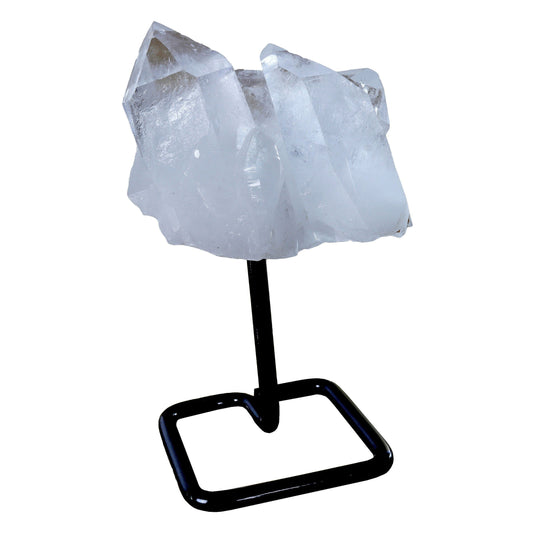 Quartz Point Cluster on Post Stand