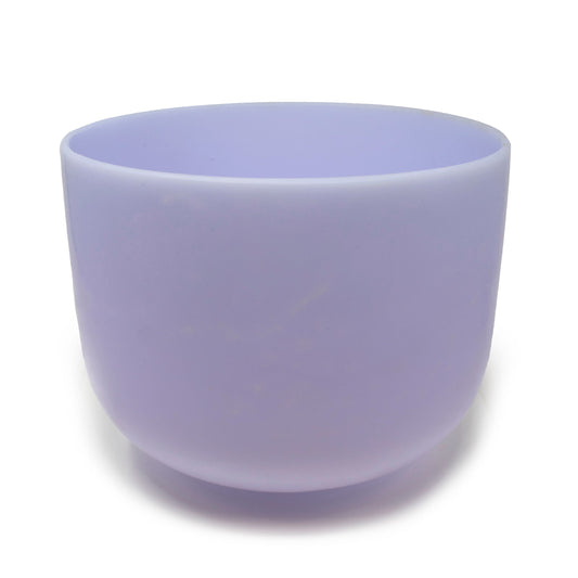 10" Quartz Singing Bowl, Note A Perfect Pitch - Amethyst