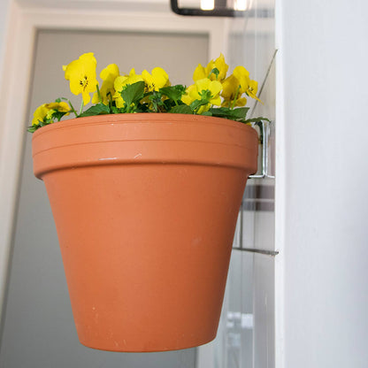 Wall mounting kit for 5 plant pots