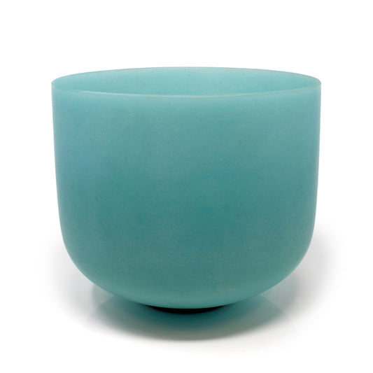 8-Inch Gem-Infused Quartz Crystal Singing Bowl
