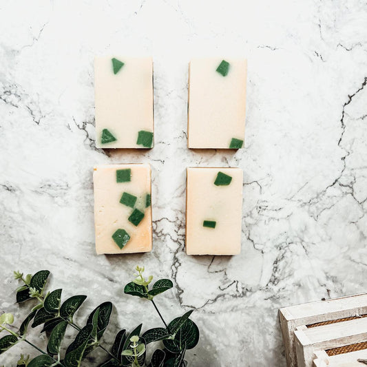 Avocado-Olive-Sunflower-Lemon - handmade soap