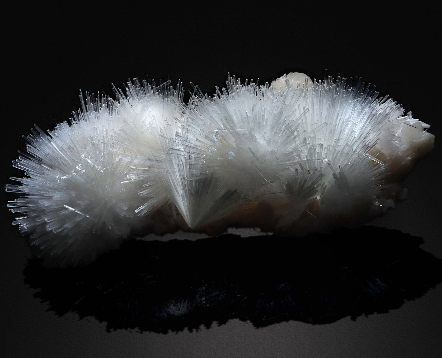 Beautiful Scolecite Spray Formation With Stilbite #W02