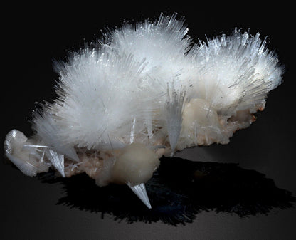Beautiful Scolecite Spray Formation With Stilbite #W02
