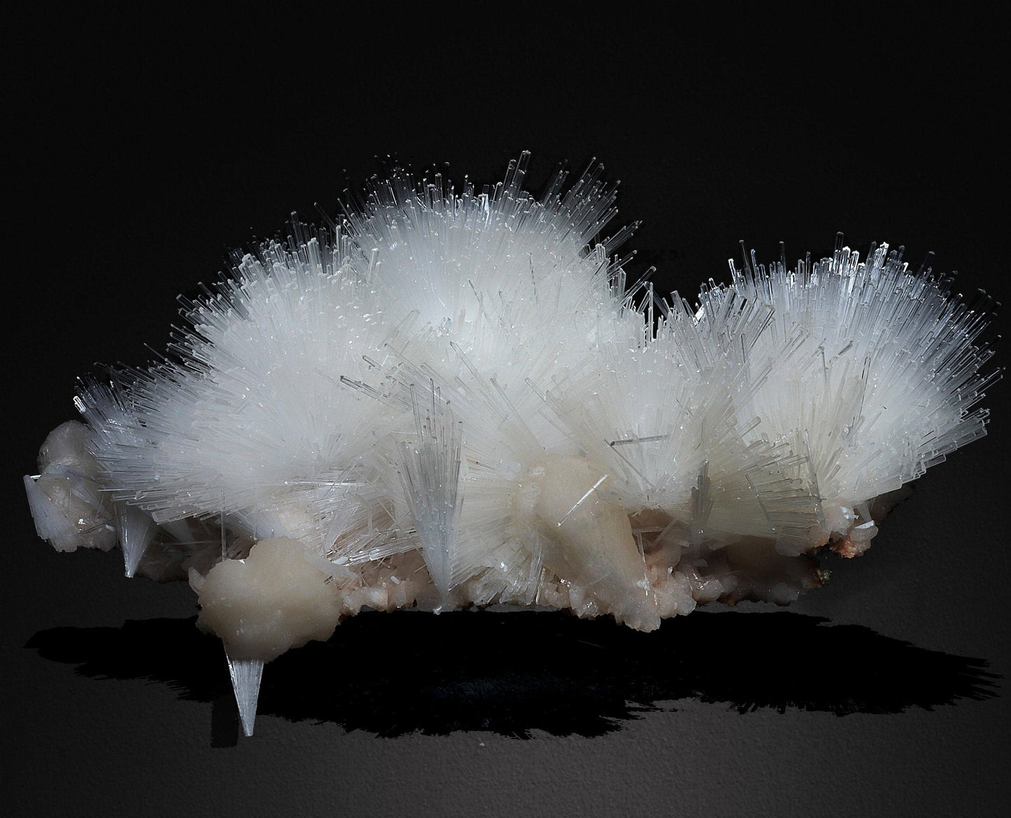 Beautiful Scolecite Spray Formation With Stilbite #W02