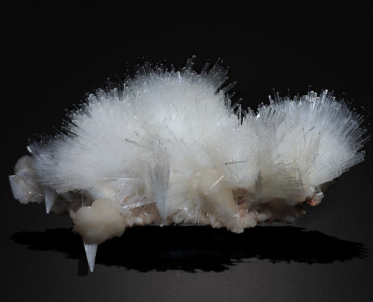 Beautiful Scolecite Spray Formation With Stilbite #W02