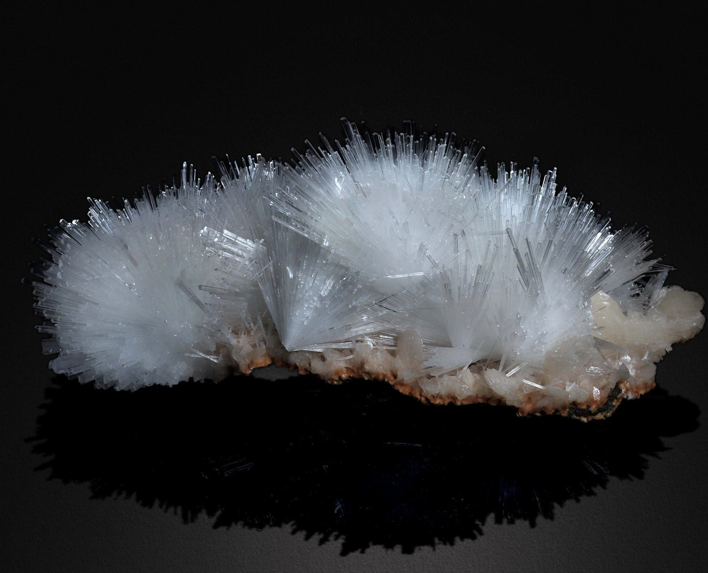 Beautiful Scolecite Spray Formation With Stilbite #W02