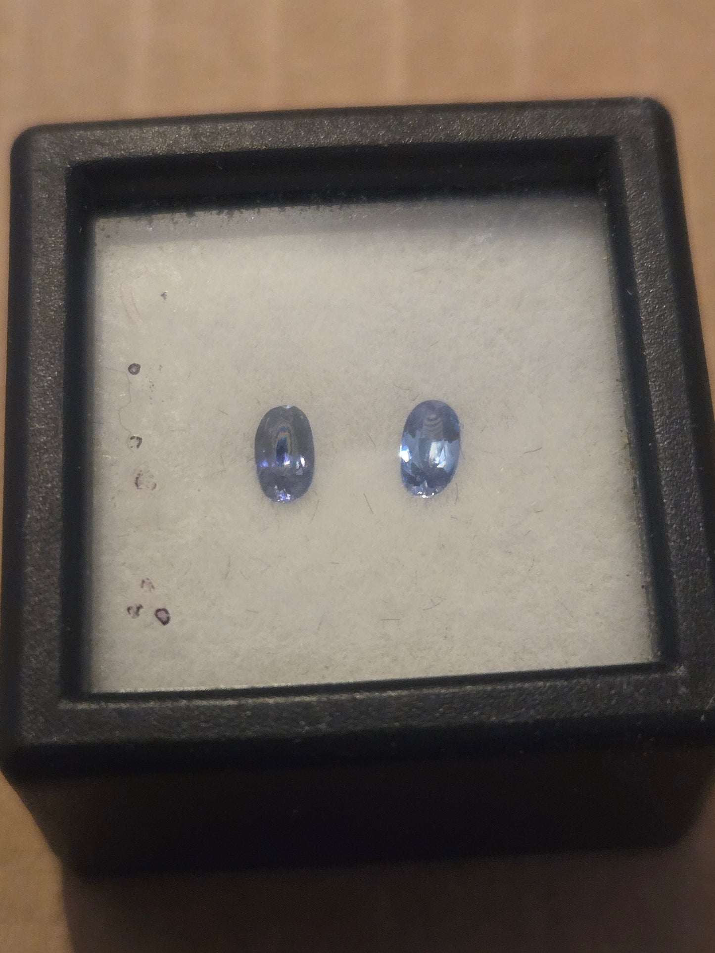 Benitoite Rare facets