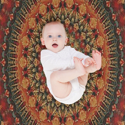 Mandala 128 Throw Blanket