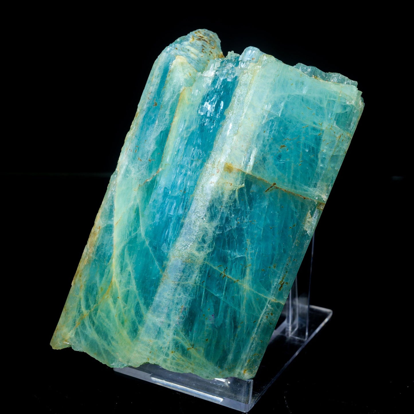 Blue Beryl var. Aquamarine Natural Mineral Specimen # B 7044