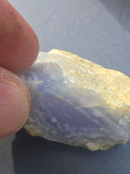 Blue lace agate