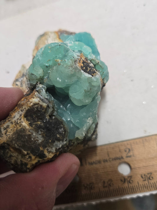 Blue smithsonite