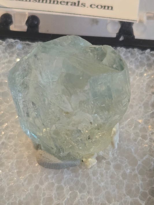 Blue Topaz Crystal – Natural Gemstone Specimen from Brazil
