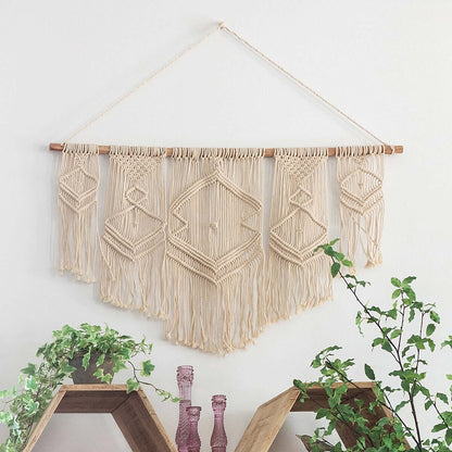 Boho Cotton Macrame Wall Hanging