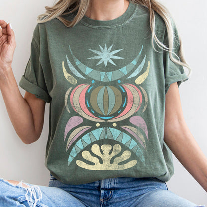 Boho Celestial Star - Comfort Colors Tshirt