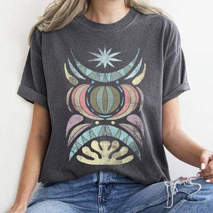 Boho Celestial Star - Comfort Colors Tshirt