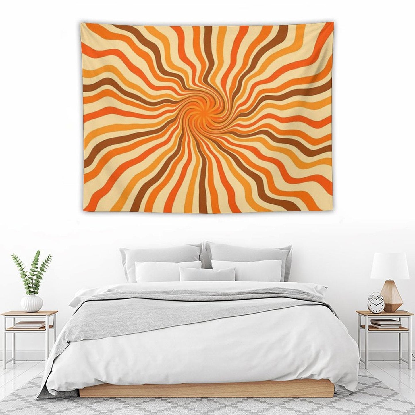 Retro 70s Hippie Tapestry