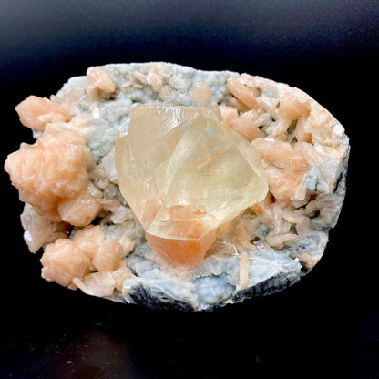 Calcite & Stilbite