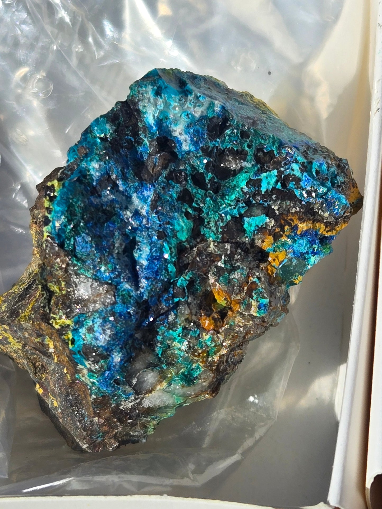 Caledonite linarite