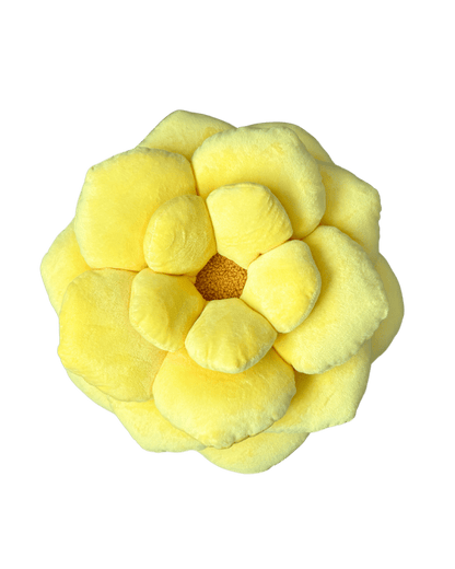 Camellia Plush Flower Pillow
