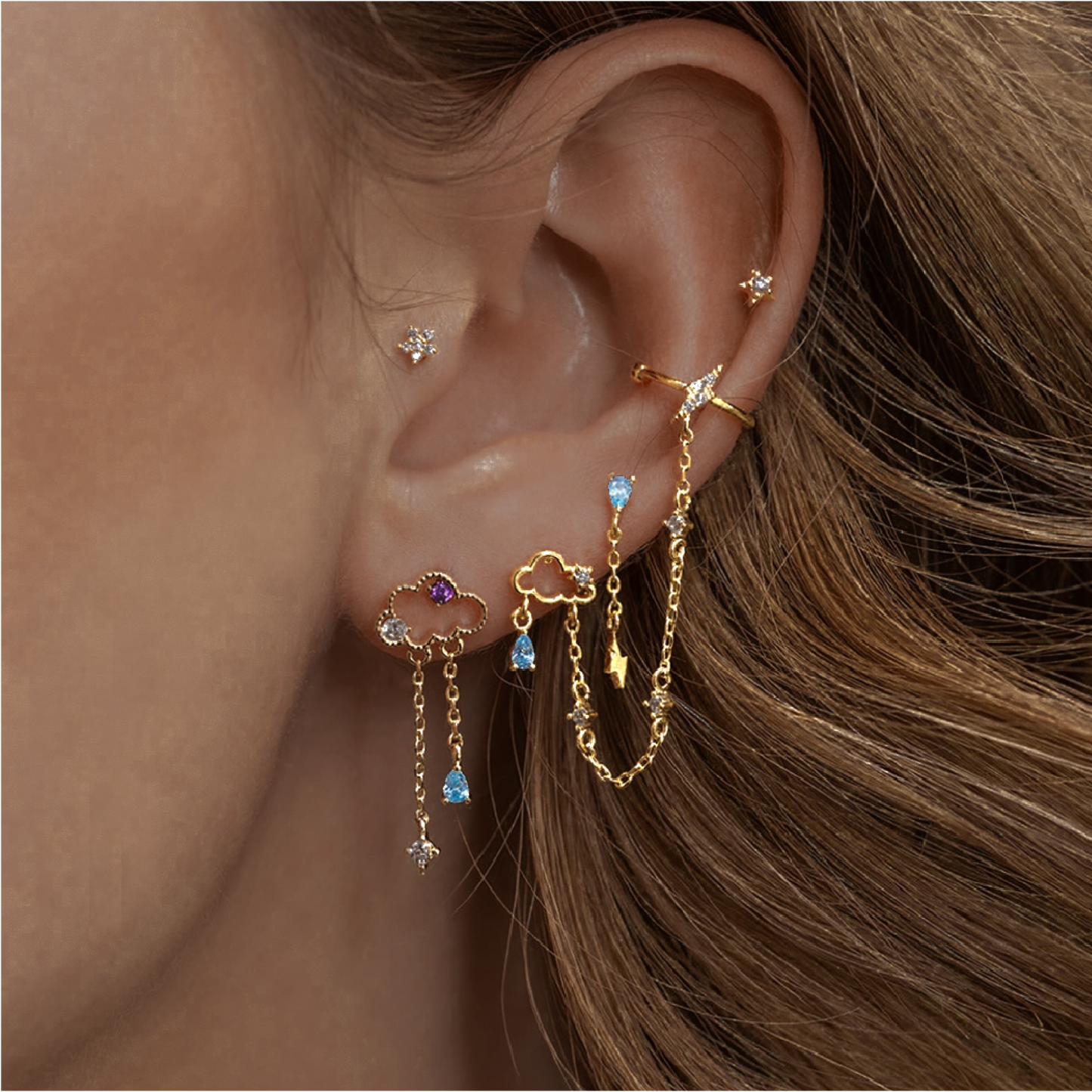 Bolt Earrings