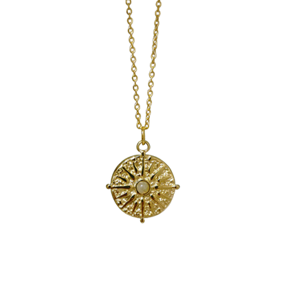 Serpent Coin Necklace