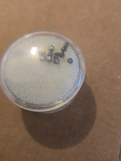 Carbonado diamond lot