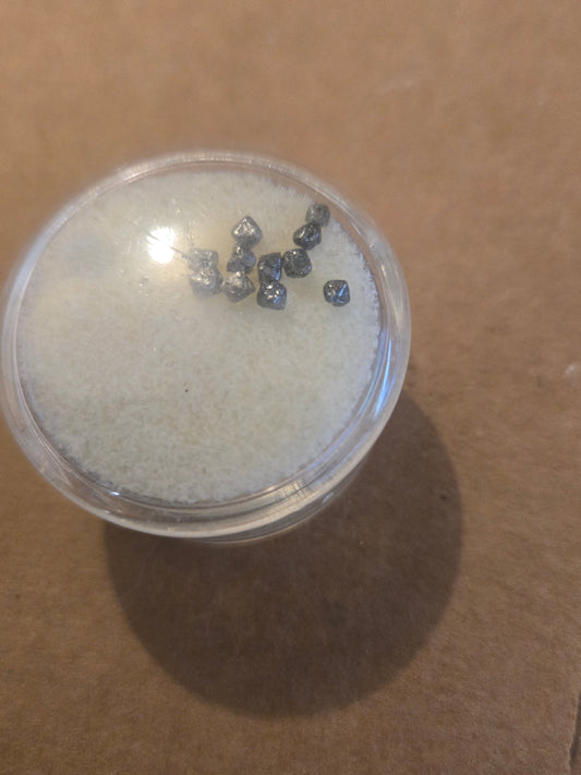Carbonado diamond lot