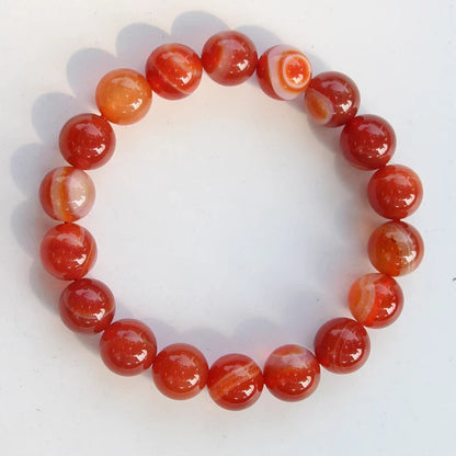 Natural Carnelian Sparks & Inspiration Bracelet