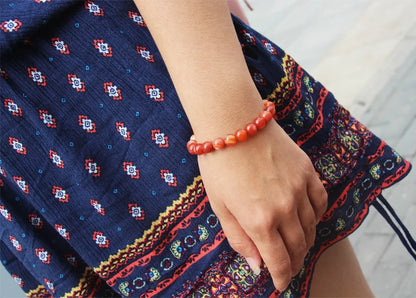 Natural Carnelian Sparks & Inspiration Bracelet