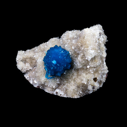 Cavansite on Heulandite (Rare Find) Natural Mineral Specimen # B 6955